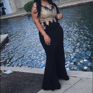 Prom Dress/ Formal Dress ( two piece )